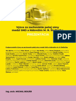 Prezentácia Podporovateľov Výzvy Za Zachovanie Pešej Zóny Medzi SND A Nábrežím M. R. Štefánika