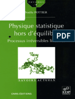 Physique Statistique Hors d'Équilibre _ Processus Irréversibles Linéaires ( PDFDrive )