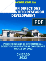 Modern Directions of Scientific Research Development 18 20.05.22