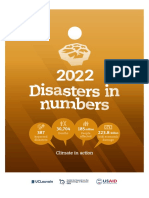 Disasters in numbers 2022