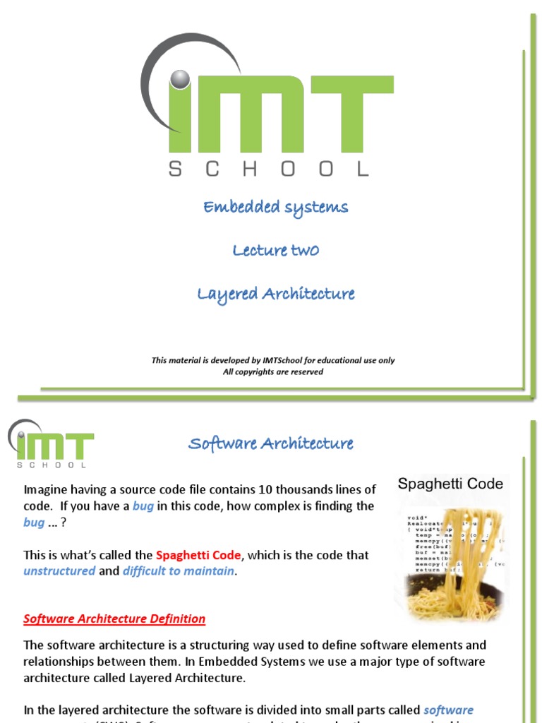 Lec 2 Layered Architecture | PDF | Application Software | Software