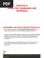 Chapter 4 Using The Command-Line Interface