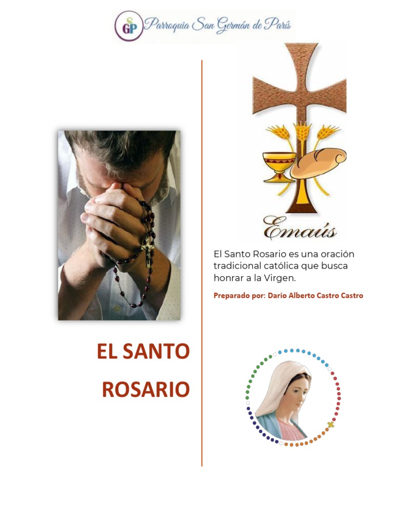 Qué Es El Rosario Y Cómo Se Reza | PDF | Rosario | María, madre de Jesús