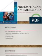 Prehospitalaria y Emergencia Generalidades