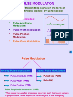 M5 Pulse Modulation Summary