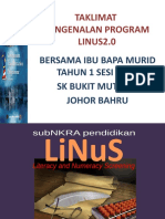 Taklimat LINUS Kepada Ibu Bapa