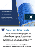 Ppenulisan Absrak Dan Daftar Pustaka