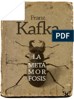 FRANZ KAFKA, La Metamorfosis