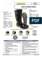 Bota Dieléctricas de Caucho Berraca Dielectrica