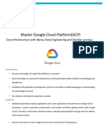 Master Google Cloud Platform (GCP) : Core Infrastructure With Bonus Data Engineering and Devops Services