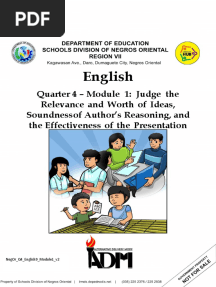 Grade 9 Module