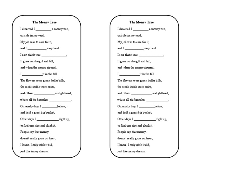 Money Tree | PDF