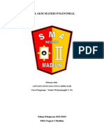 Soal Akm Materi Polinomial Lintang