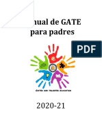 2020-21 GATE Spanish Parent Handbook