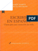 LEI. Unidad I. García Negroni. Escribir en Español - Acentuación, Ortografía, Puntuación y Mayúsculas