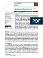 Metode Decision Tree Untuk Meningkatkan Kualitas Rencana Pelaksanaan Pembelajaran Dengan Algoritma C4.5