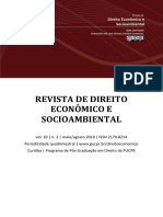 Direito Econômico e Socioambiental