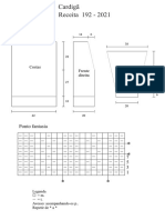 Cardigã: Receita 192 - 2021