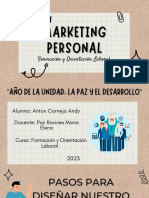 Marketing Personal-Andy