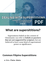 Dealing With Christian Superstitions