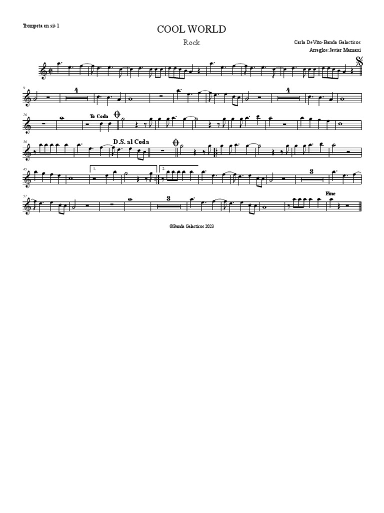 Cool world trompeta en sib 1 pdf