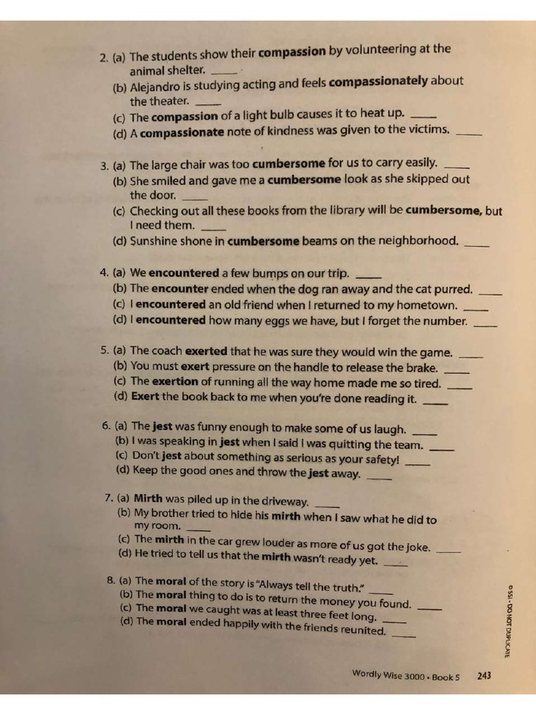 Pages From Worldly Wise 3000 | PDF