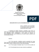 Resolução Cepe 13 2022 Modificada P Cepe 4 2023 Calendário Graduação 2023