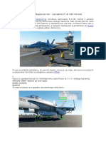 Start Z Lotniskowca Supercarrier Poradnik F A 18c Hornet