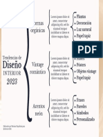 Grafica Cuadro Sinoptico Tendencias de Diseño Profesional Crema