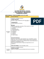 4to Secundaria. Tareas Semana Del 14 Al 17 de Noviembre