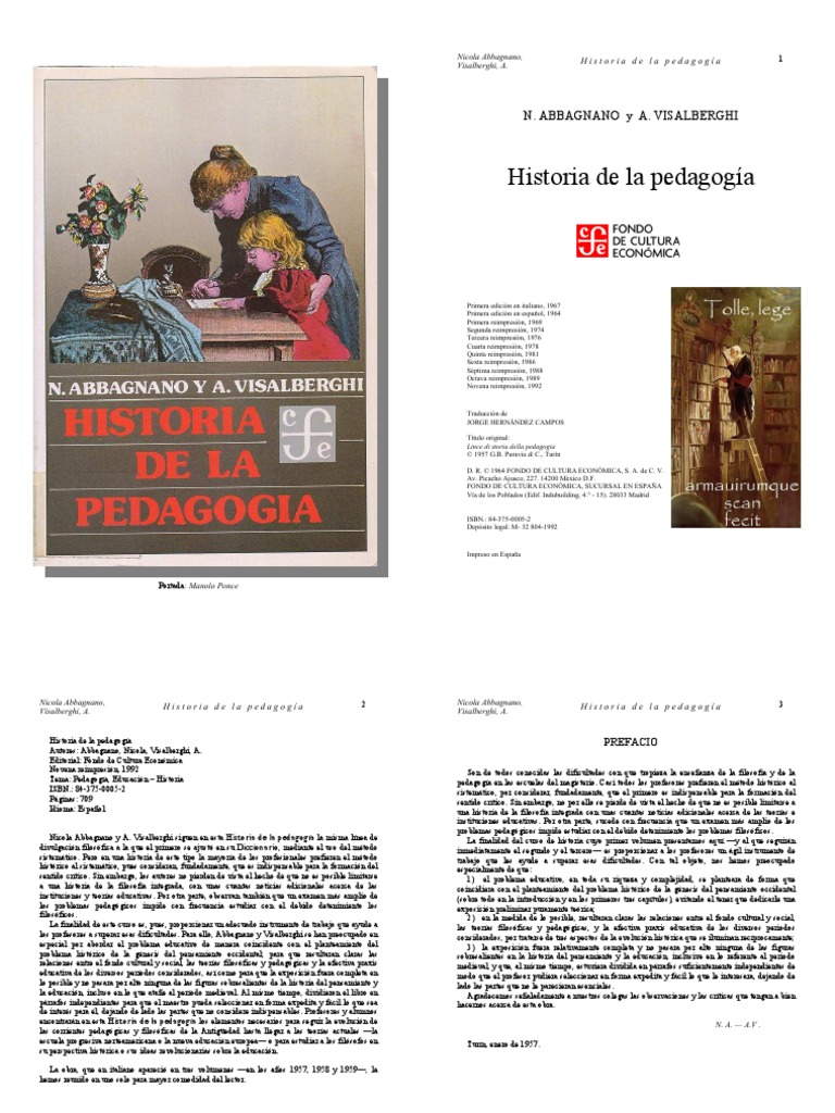 ABBAGNANO HISTORIA DE LA PEDAGOGIA PDF intelligence overview