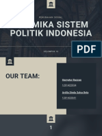 Dinamika Sistem Politik Indonesia