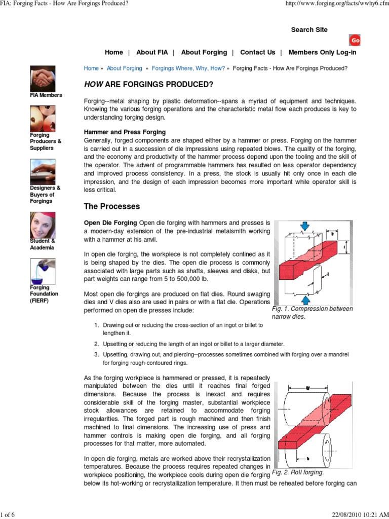 Forging Processes Explained | PDF | Forging | Extrusion