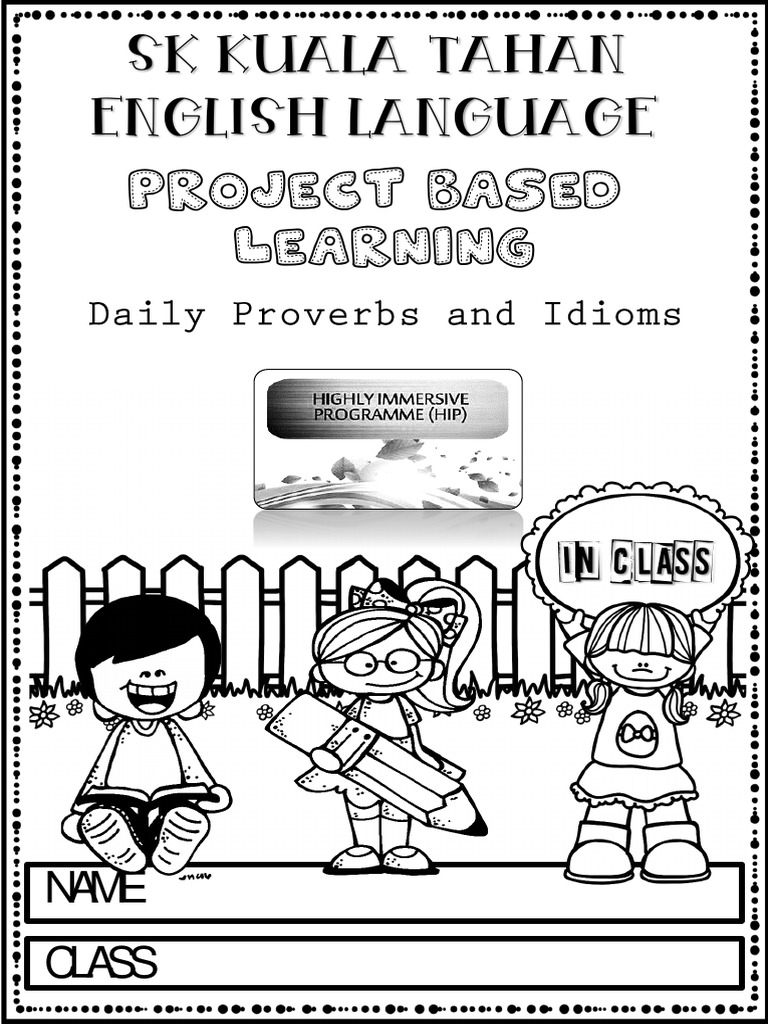 Daily Proverbs and Idioms Project | PDF | Semiotics | Lexical Semantics