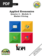 AppliedEconomics - Q3 - Mod4 - Market Pricing