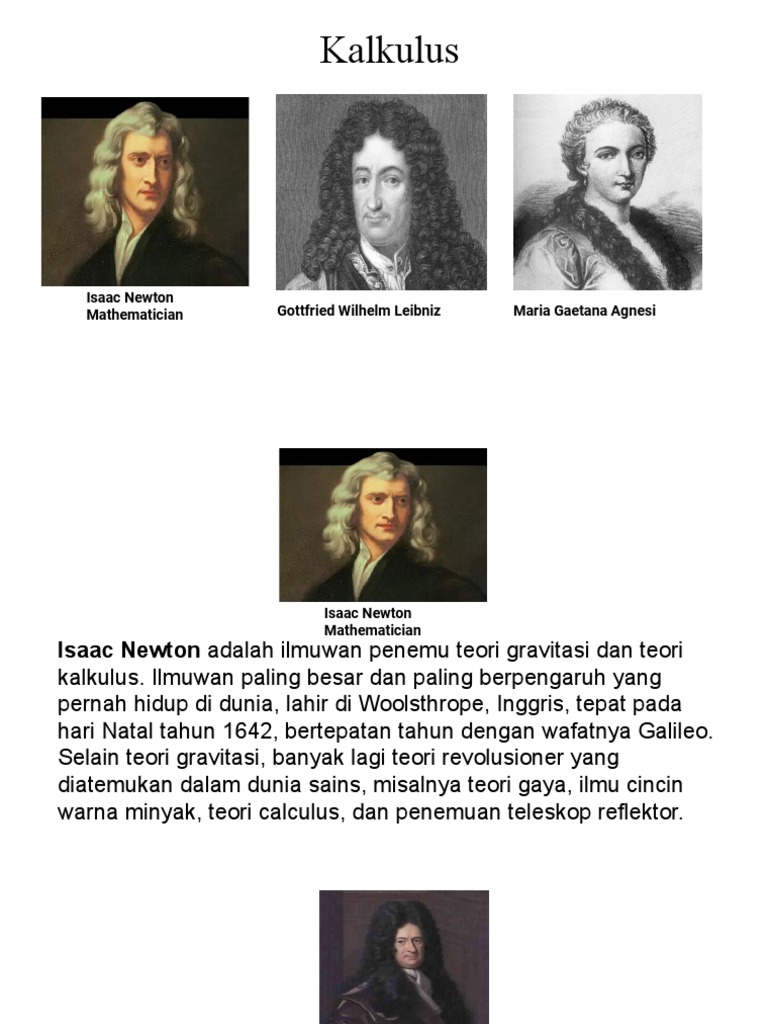 02 - Sejarah Penemu Matematika | PDF
