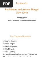 Pre-History and Ancient Bengal