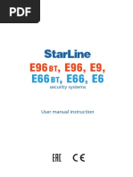 StarLine B64 D64 E60 O3 User V15 | PDF