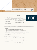 Exame Final Nacional de Matem Atica A (2016, 2. Fase) : Proposta de Resolu C Ao