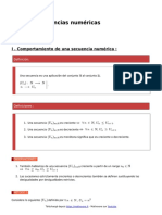 Secuencias Numericas Curso de Matematicas de Bachillerato en PDF