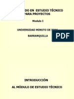 Modulo I Estudio Tecnico