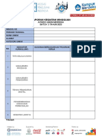 Laporan Kegiatan Mingguan - FORM MAHASISWA