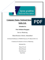 National Insurance Co. India Report on Health Insurance Policies