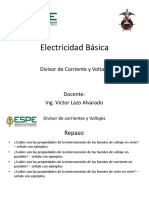 Electricidad Basica: Divisor Corriente Voltaje