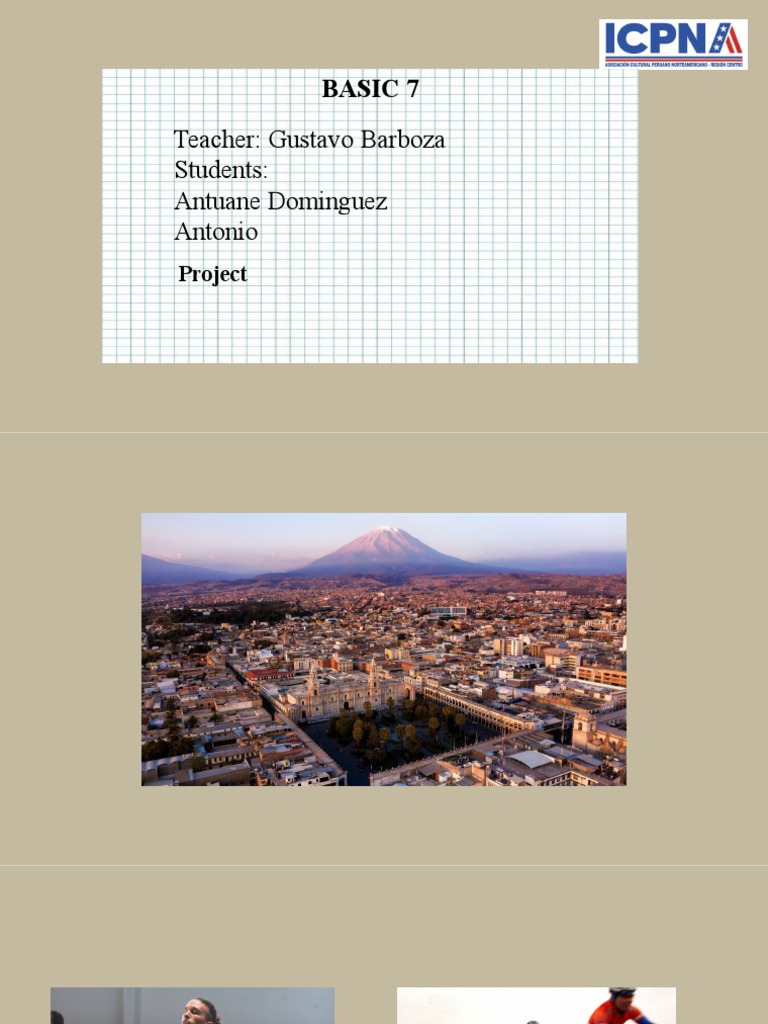 Basic 7 Project by Gustavo Barboza | PDF