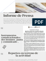 Informe de Prensa Actividad de Difusión Proyecto FIC Lolol