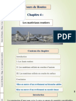 Chapitre 4 Les Matériaux Routiers PP