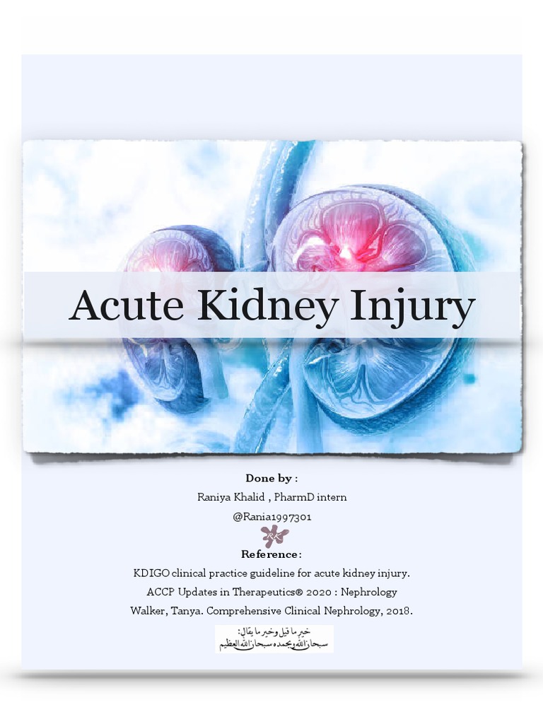 Acute Kidney Injury | PDF
