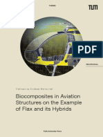 Biocomposites in Aviation Structures On The Example of Flax and Its Hybrids