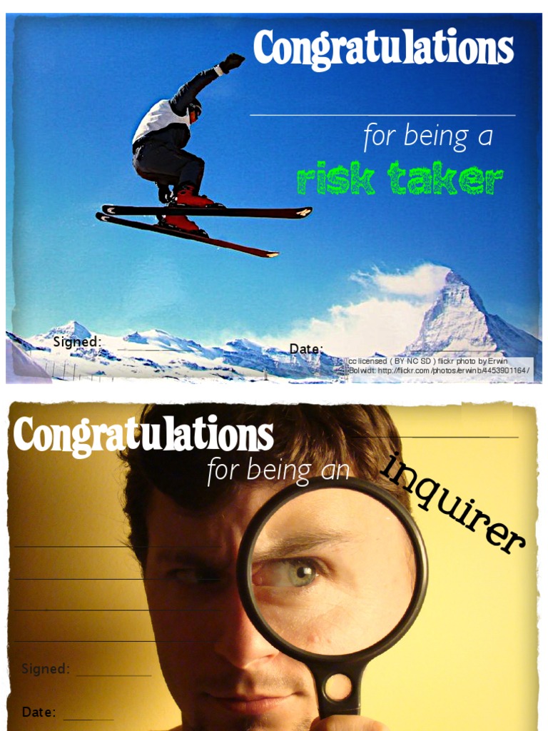 IB Learner Profile Certificates | PDF